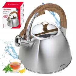 Klausberg Vízforraló síppal Klausberg 3l Kb-7193 (KB-7193)