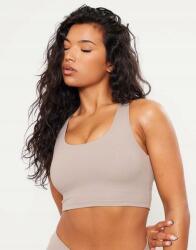 Prettylittlething Sötét Bézs Testhezálló Sportmelltartó Sima Klasszikus Prettylittlething 34