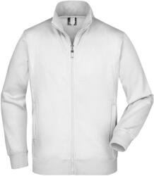 Daiber Hanorac unicolor de bărbați JN046 - Albă | 3XL (JN046-149231)