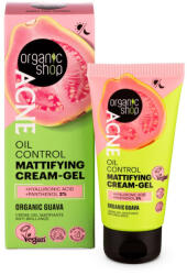 Organic Shop ACNE Mattító krémgél bio guavával, 50 ml - hajvarazs