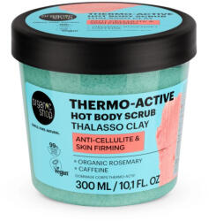 Organic Shop Thermo-active melegítő hatású testradír Thalasso agyaggal, 300ml - hajvarazs
