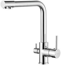  3-utas KRÓM csaptelep víztisztítóhoz-Likuan (NKDP0212CP-AB)