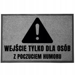 TabPrint Lábtörlő Bejárati Monokróm 40X60 Dekoráció Divatos Ajándék Stílus Nyomtatás (WYCIERACZKA TRWAŁA MOCNA MONOCHROM STYL SZARA)