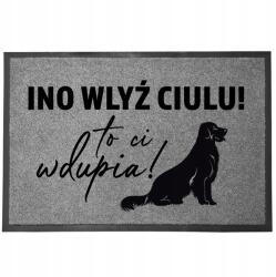 TabPrint Lábtörlő Bejárati Szürke Vicces Ajándék A Seggedbe (WYCIERACZKA CIULU TO CI W DUPIA SZARA)