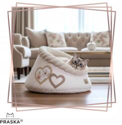 PRASKA - Eco Cats Collection Macskafekhely plüss búvóhely 50cm Hide'in Goody Love (D26A-34259_20250911172559-50cm)