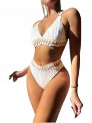 Shein Fürdőruha Bikini Fürdőruha Női Nyári Fehér XL Łsl