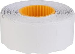 Árazószalag, 25x12 mm, fehér (5998377100087) - papir25
