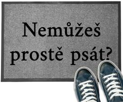 TabPrint Lábtörlő Bemeneti Szürke 40X60 Nem Tudsz Csak Írni? MIX Minta (WYCIERACZKA 40x60 WEJŚCIOWA TRWAŁA)