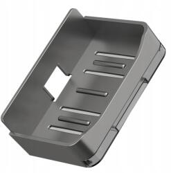 EdiBazzar Szappantartó Fürdőszobai Szappantartó Falra Akasztható Fúrás Nélkül (Mydelniczka Łazienkowa Na Mydło Wisząca)