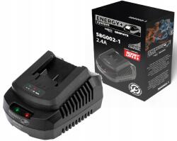 GRAPHITE Akkumulátortöltő 2.4A Energy+ Neo 18V 58G002-1 rendszerű akkumulátorokhoz (58G002-1)