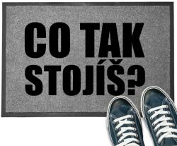 TabPrint Lábtörlő Szürke Bejárati 40X60 Tartós Nyomtatás Miért Állsz Így? MIX Wz (WYCIERACZKA 40x60 TRWAŁAWEJŚCIOWA)