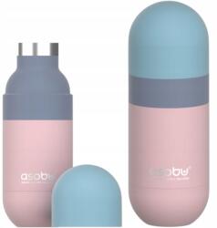 Asobu Thermo bögre Termosz Asobu 420 ml Kávé és tea palack Kulacs Rózsaszín (8007)