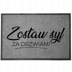 TabPrint Lábtörlő Bejárati Szürke Otthoni Dekoratív Ajándék Szifon 60X40cm (WYCIERACZKA ZOSTAW SYF SZARA)