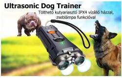  Ultrasonic Dog Trainer - kutyariasztó szín: szürke, Ruhaméret: -