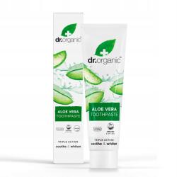 Dr. Organic Kíméletes fehérítő fogkrém aloe verával és fluoriddal 100 ml (5060176670662)