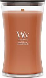 WoodWick Pumpkin Praline Nagy Gyertya - yankeegyertya