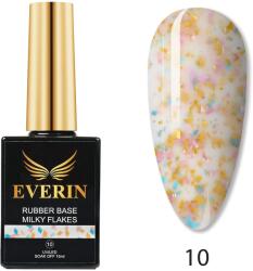Everin Rubber Cover Base Everin 15ml- MILKY FLAKES 10 - MF-10 - Everin. ro (MF-10)