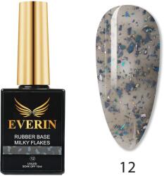 Everin Rubber Cover Base Everin 15ml- MILKY FLAKES 12 - MF-12 - Everin. ro (MF-12)