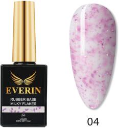 Everin Rubber Cover Base Everin 15ml- MILKY FLAKES 04 - MF-04 - Everin. ro (MF-04)