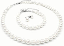GYÖNGY ELEGANCIA GYÖNGY SZETT - állítható (white pearl) (2026033008)