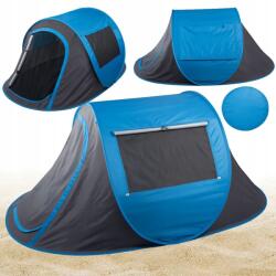 VERK GROUP Strand sátor pop-up uv zárható önterülő kék nagy (14529_N)