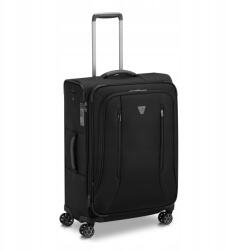 Roncato utazóbőrönd City 3.0 M fekete 64x43x26/31 cm (41509201)