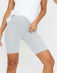 Prettylittlething Szürke Sport Kerékpáros Sima Magas Térdig Érő Prettylittlething 34