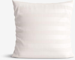 Goldea damaszt párnahuzat - krémszínű csíkos 50 x 60 cm