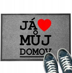 TabPrint Lábtörlő 40X60 Monokróm Tartós Nyomtatás Szeretem Az Otthonomat MIX Wz (WYCIERACZKA40x60 TRWAŁA WEJŚCIOWA)