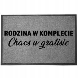 TabPrint Lábtörlő Bejárati Monokróm 40X60 Stílus Ajándék Nyomtatás Divatos Dekoráció (WYCIERACZKA STYL MONOCHROM SZARA TRWAŁA MOCNA)