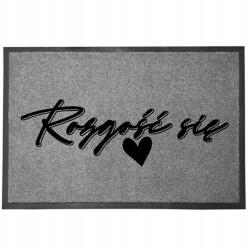 TabPrint Lábtörlő Bejárati Szürke Otthoni Dekoratív Ajándék 60X40cm (WYCIERACZKA ROZGOŚĆ SIĘ SZARA)