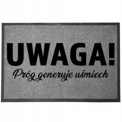 TabPrint Lábtörlő Bejárati Monokróm 40X60 Nyomtatott Dekoráció Divatos Stílus Ajándék (WYCIERACZKA SZARA TRWAŁA MOCNA STYL MONOCHROM)