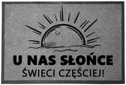 TabPrint Lábtörlő Bejárati Monokróm 40X60 Ajándék Divatos Nyomtatás Dekoráció Stílus (WYCIERACZKA MONOCHROM MOCNA SZARA TRWAŁA STYL)