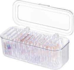 EdiBazzar Doboz Ajándék rendszerező Doboz Ékszertartó Fülbevaló kiegészítők (Organizer Pudełko Na Biżuterie Box Etui)