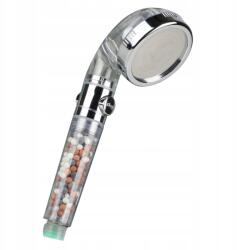  Zuhanyfej 3 fúvóka, szűrő, ásványi, stop funkció (44008)