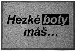 TabPrint Lábtörlő Bejárati Szürke Szép Cipőd Vicces Ajándék Dekoratív (Wycieraczka Szara MASZ ŁADNE BUTY)