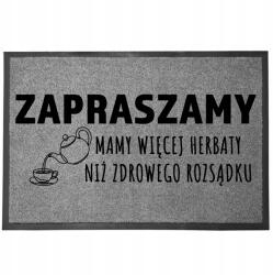 TabPrint Lábtörlő Bejárati Monokróm 40X60 Nyomtatás Dekoráció Stílus Divatos Ajándék (WYCIERACZKA SZARA TRWAŁA STYL MOCNA MONOCHROM)