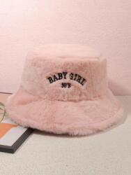Shein Fehér Fluffy Sapka Hímzett Nyomott Mintás Bucket Felirat Shein Univerzális