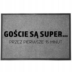 TabPrint Lábtörlő Egyszínű 40X60 Stílus Dekoráció Nyomtatás Divatos Ajándék (WYCIERACZKA STYL TRWAŁA SZARA MOCNA MONOCHROM)