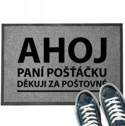 TabPrint Lábtörlő 40X60 Monokróm Nyomtatás Sziasztok Postásnő Minta (WYCIERACZKATRWAŁA WEJŚCIOWA 40x60)