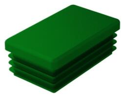 Max Capac stalp gard 40x60 mm verde, accesoriu protectie stalpi gard si panouri gard (MB-10800659)