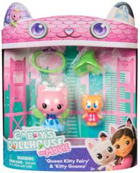 Spin Master Set 2 figurine Gabby's Dollhouse cu Pisicuta Zana si Gnome (6074330) Figurina