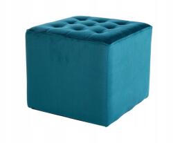 SIGNAL MEBLE Lori Velvet puff türkizkék Sig nappaliba (LORIV85)