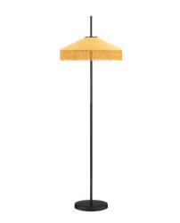 Nova Luce Lampadar cu abajur din catifea si franjuri galben mustar VELVY (NVL-9061131)
