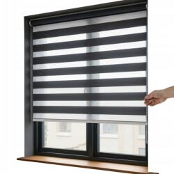 ESTAdeco Fali Roló 25 mm Day & Night Lux egyedi méretű ablakroló 90x240 cm (ROLETA DZIEŃ I NOC ŚCIENNA FI 25 90x240 cm)