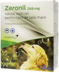  ZERONIL ZERONIL, deparazitare externă câini, pipete ZERONIL, deparazitare externă câini, M-XL(20 - 40kg), pipete, 268mg x 6buc