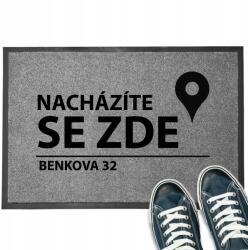 TabPrint Lábtörlő Bemeneti Monokróm 40X60 Személyre Szabott Cím MIX Minták (WYCIERACZKATRWAŁA 40x60 WEJŚCIOWA)