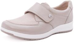 Caprice Pantofi dama casual din piele naturala, Caprice, 9-24710-46 345 TAUPE COMB, taupe