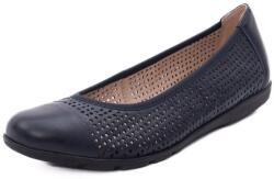 Caprice Pantofi dama casual din piele naturala, Caprice, 9-22151-42 814 OCEAN SOFTNAP, bleumarin