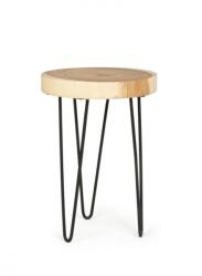 Bizzotto Masuta lemn fier Tuala 35x48 cm (0680467X)